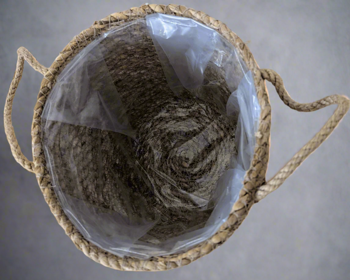 Sea Grass Basket Inside