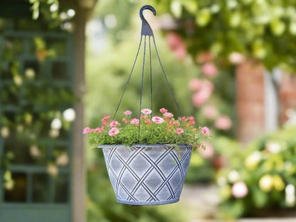 Bell Lattice Hanging Basket