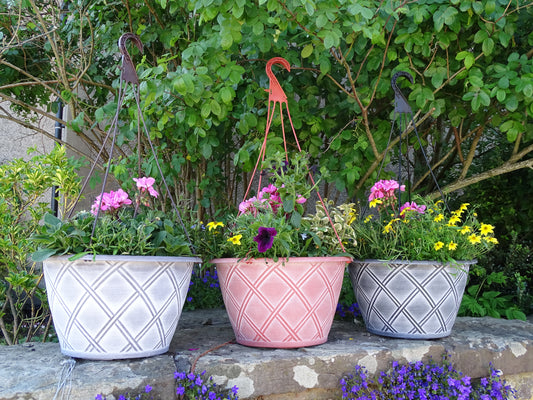 Bell Lattice Hanging Basket