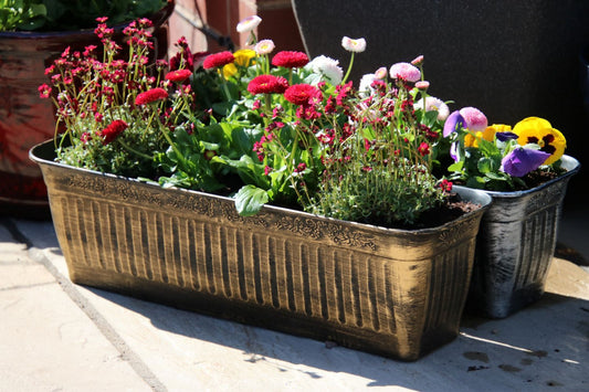 Floral Fluted Window Box