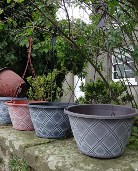 Bell Lattice Hanging Basket