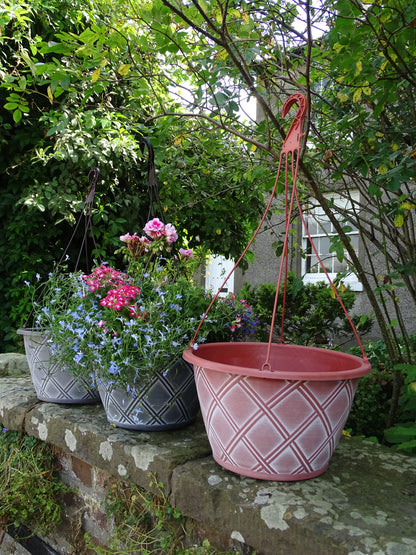 Bell Lattice Hanging Basket