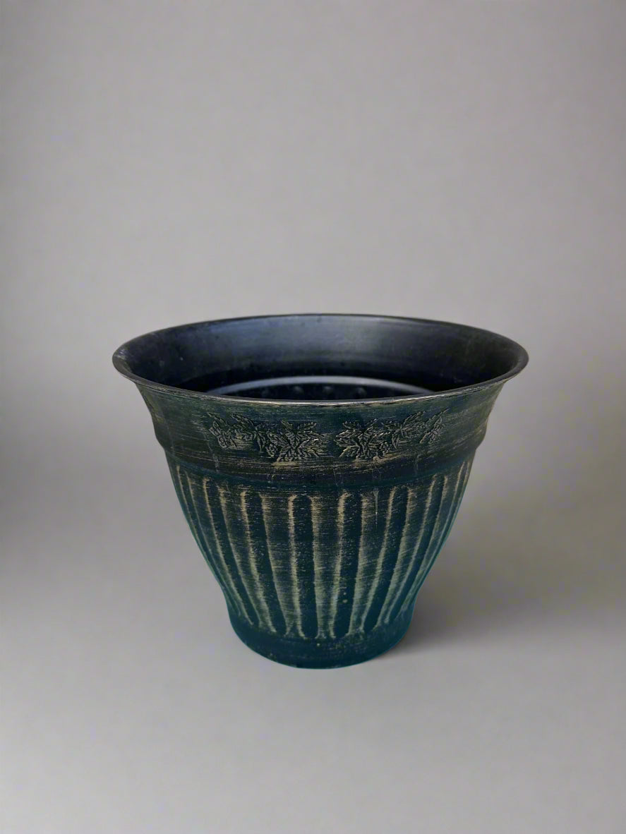 Floral Fluted Planter