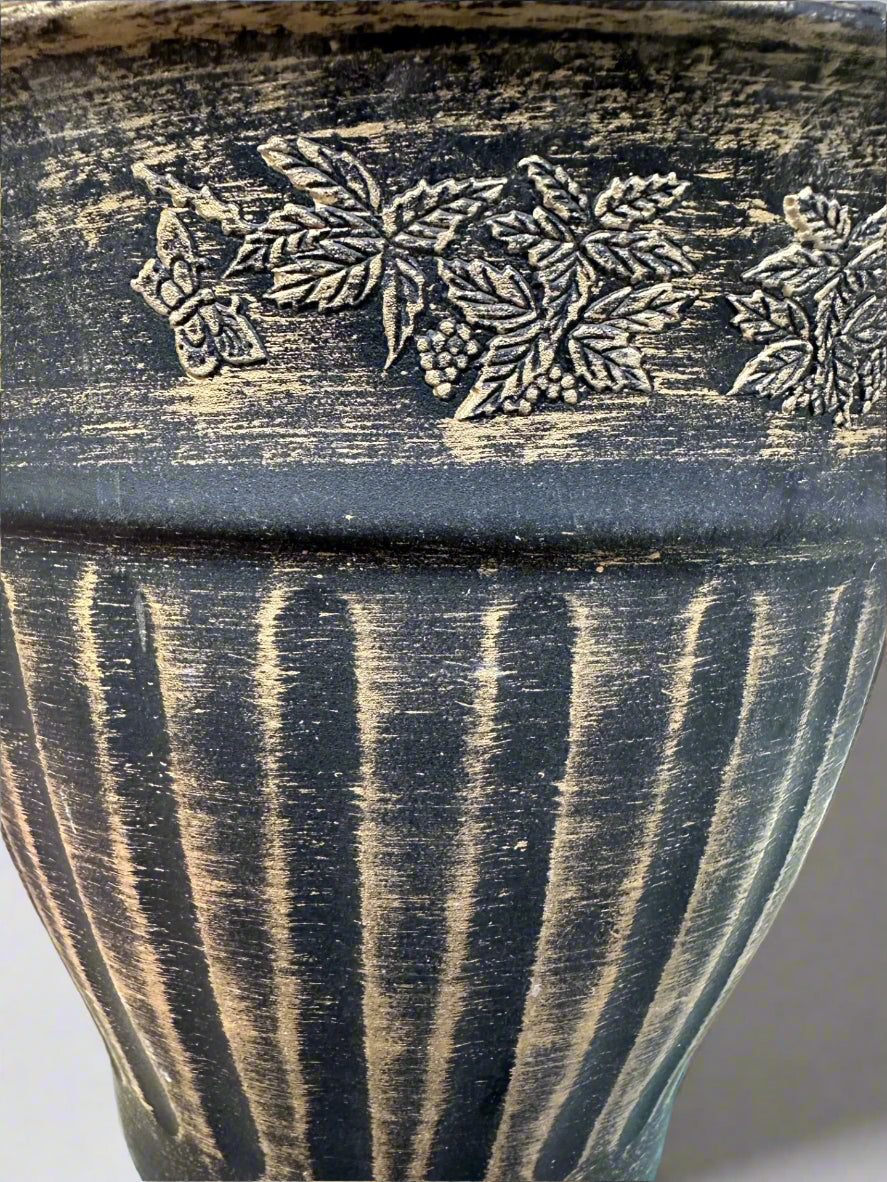 Floral Fluted Planter